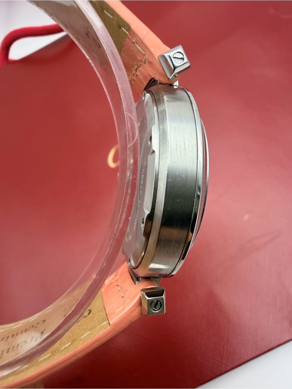 Cartier Pink Mother of Pearl Dial Automatic Pasha Watch - Picture 10 of 12